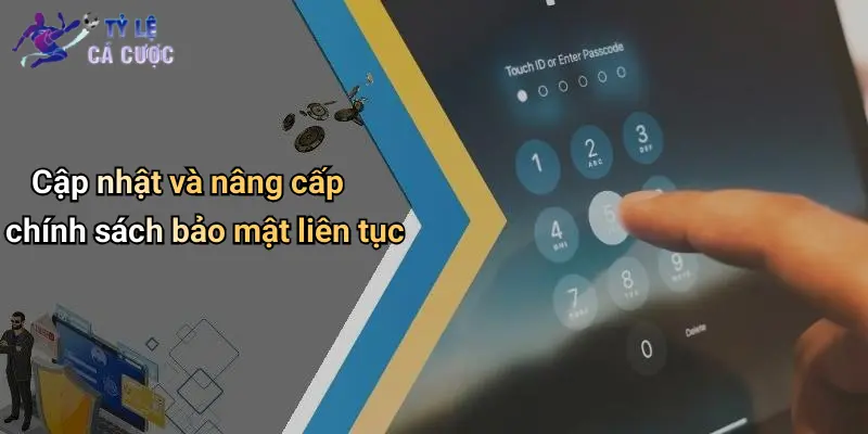 Cập nhật và nâng cấp chính sách bảo mật liên tục